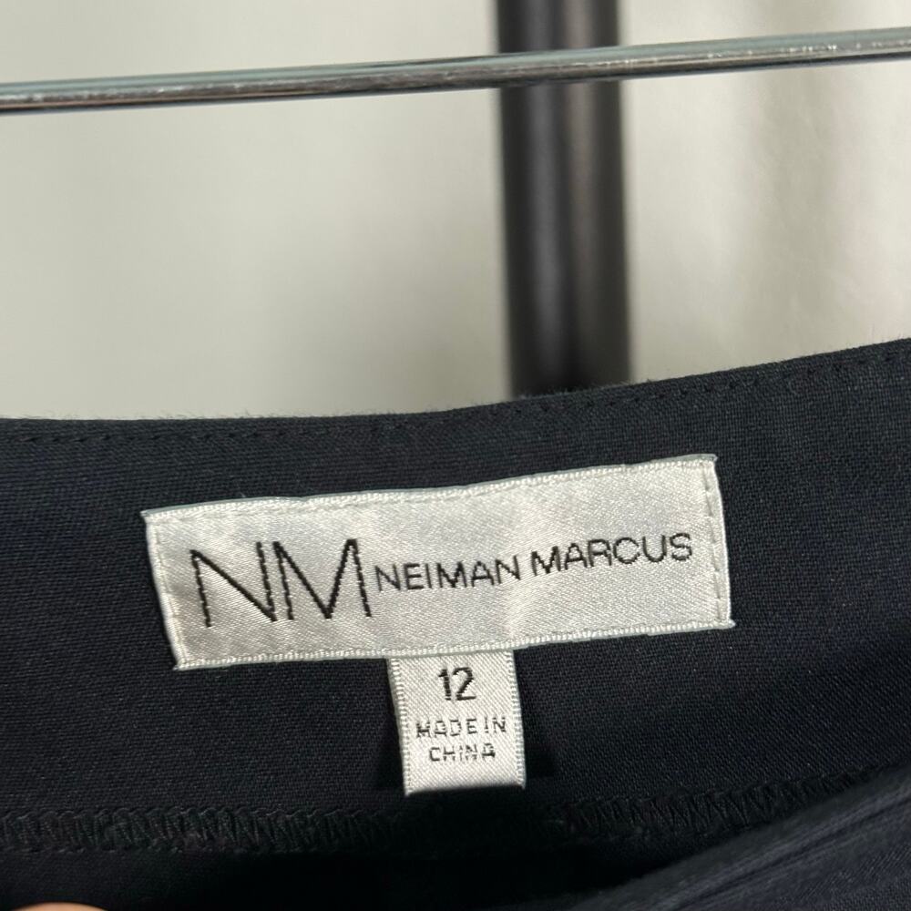 Neiman Marcus Navy Blue Trousers Womens 12 - Picture 4 of 13